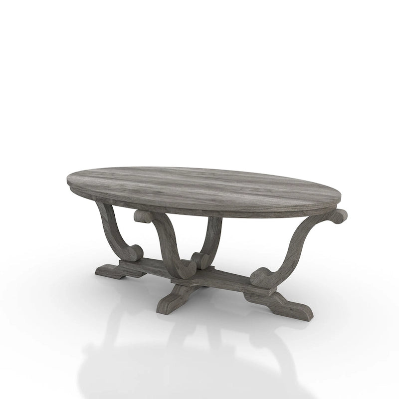Farmhouse Vintage Grey 48-Inch Coffee Table