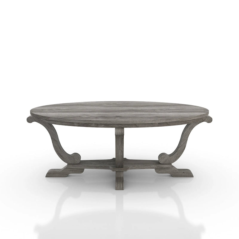 Farmhouse Vintage Grey 48-Inch Coffee Table
