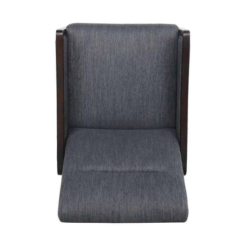 Contemporary Upholstered Push-Back Recliner