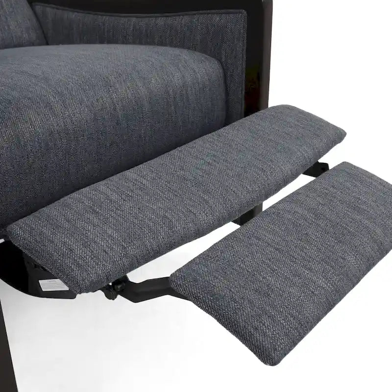 Contemporary Upholstered Push-Back Recliner
