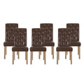 Contemporary Upholstered Dining Chair (Set of 6)