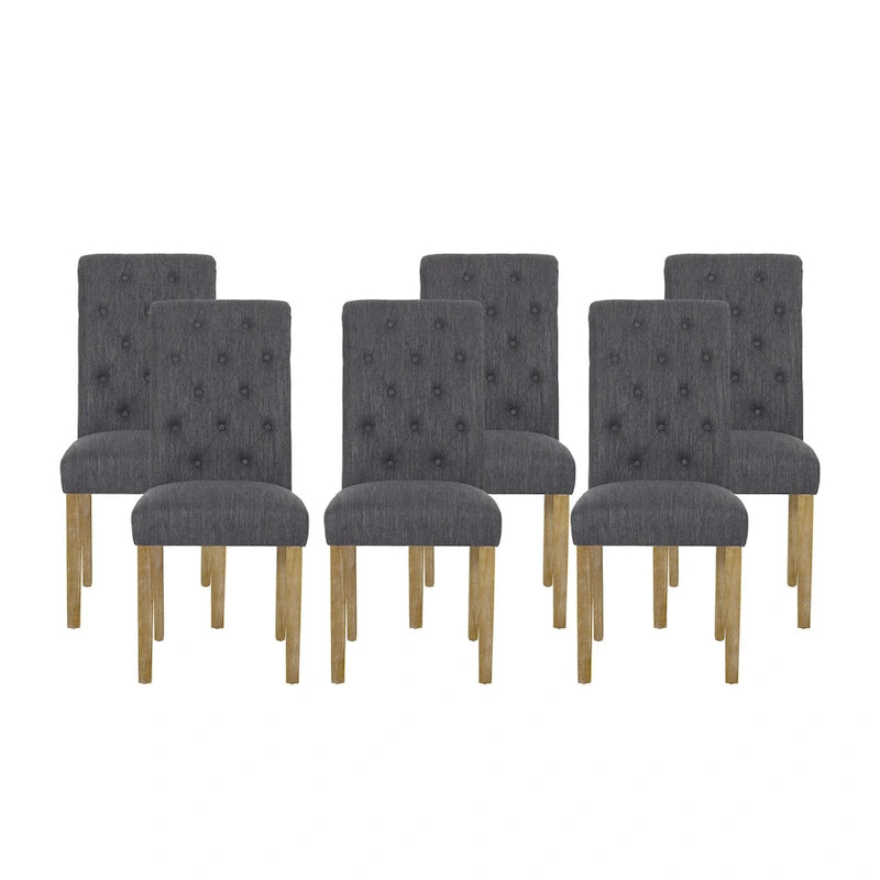 Contemporary Upholstered Dining Chair (Set of 6)