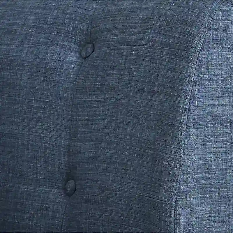 Mid-Century Minimalist Armless Loveseat
