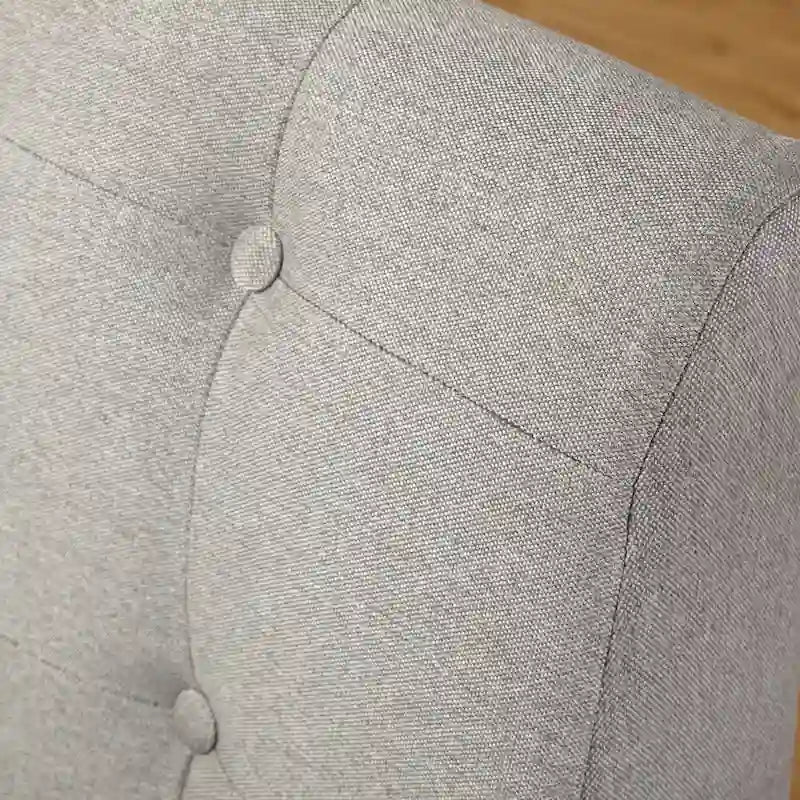 Mid-Century Minimalist Armless Loveseat