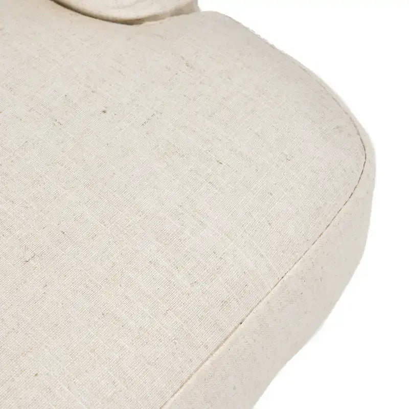 Beige Swivel Counter Bar Stools (Set of 2)