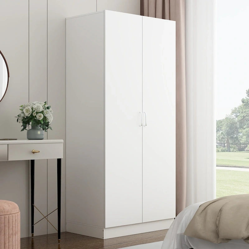 5-Tier Wardrobe Cabinet with 2 Doors