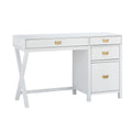 Side Storage Desk with Drawers