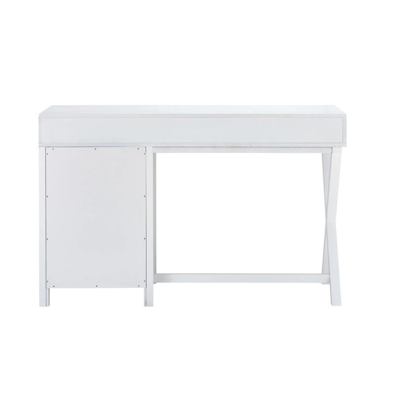 Side Storage Desk with Drawers