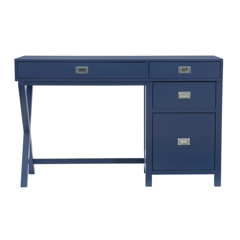 Side Storage Desk with Drawers