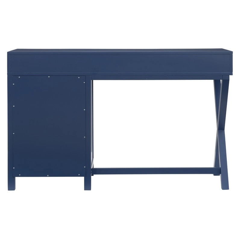 Side Storage Desk with Drawers