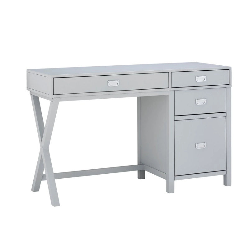 Side Storage Desk with Drawers