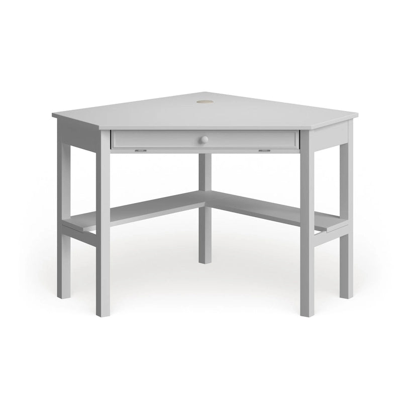 White Birch Corner Computer Desk