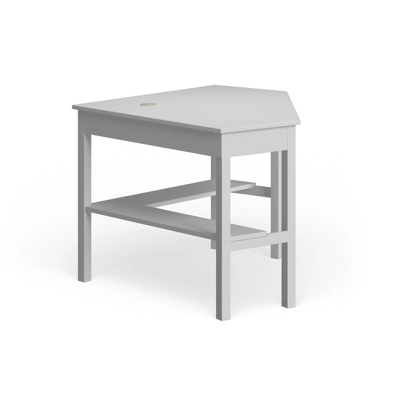 White Birch Corner Computer Desk