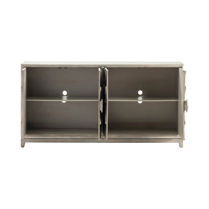 Wood and Metal Entryway Bench with Storage Shelf
