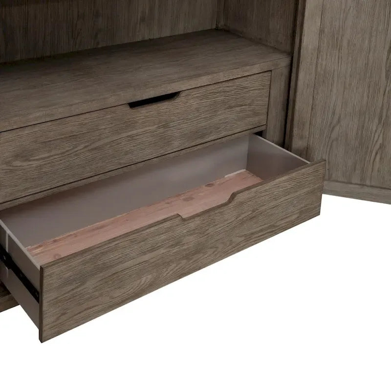 Large Bedroom Armoire with Storage - 54W x 20D x 75H
