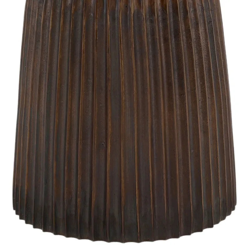Aluminum Outdoor Bistro Table in Bronze